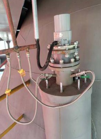 高溫雷達物位現(xiàn)場應(yīng)用圖片(圖1)