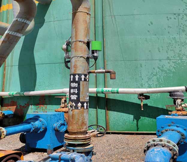 Na-22 放射性儀表鉀肥公司鉀鹽漿液管道密度測(cè)量(圖1)