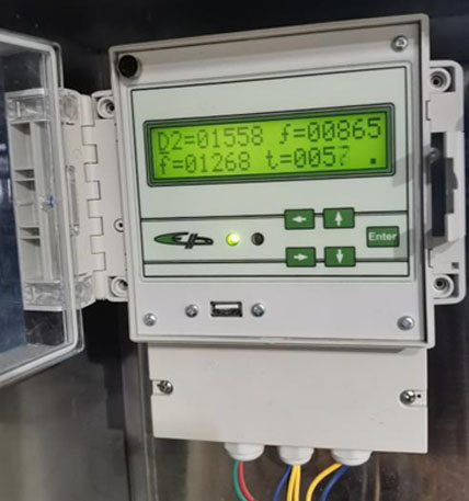 Na-22放射性儀表攪拌倉進沙管道密度測量案例(圖2)