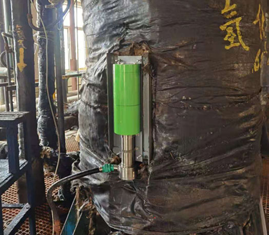 Na-22放射性儀表在氯乙酸生產(chǎn)設(shè)備測(cè)量應(yīng)用案例(圖1)