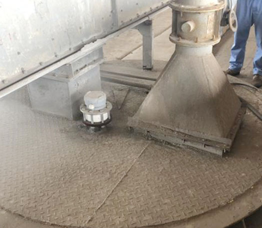 利馬克31A1-HF 氧化鋅倉(cāng)工況案例(圖1)