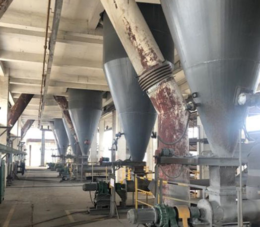 利馬克31A1-HF 氧化鋅倉(cāng)工況案例(圖2)