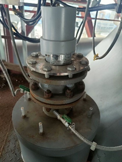 利馬克高溫雷達(dá)、高溫開關(guān)、化工公司工況案例(圖2)