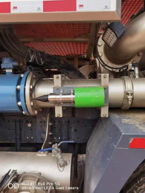 某設備公司使用Na22放射性密度計的案例(圖1)