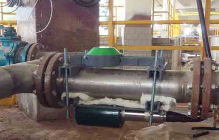 Na-22放射性儀表鋅銦礦漿管道檢測現(xiàn)場案例