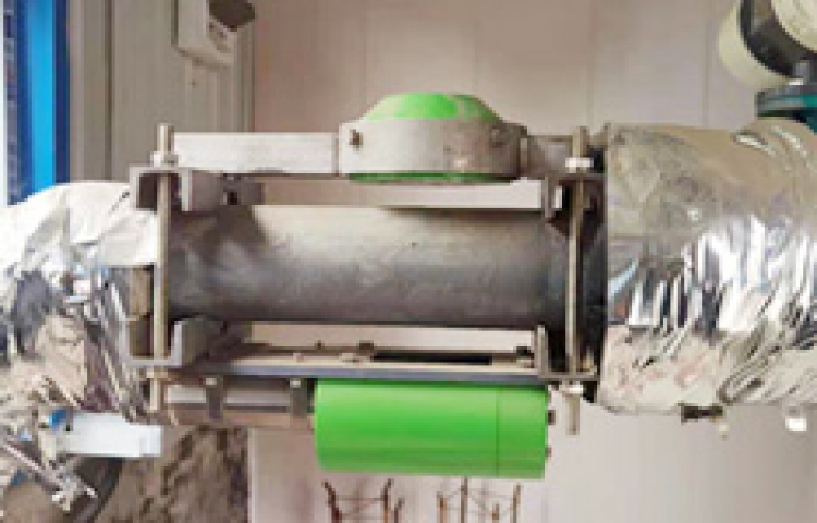 Na-22放射性?xún)x表充填攪拌罐出口管道密度測(cè)量案例